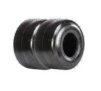 SunF 10x4.5.00-5 10x4.5.00x5 Neumáticos Go Kart, K001, neumáticos Kart Racer Slick, banda de rodadura lisa de 4PR, sin cámara, juego de 2