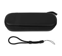 SUNFECILI Caja de Viaje para Cámara de Acción, Estuche de Transporte para Osmo Pocket 3, Forro Polar de PU, Bolsa de Almacenamiento Protectora Portátil para Cámara de Acción (Negro)