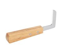 SUNFECILI Herramienta Manual para Herrador de Pezuñas, Recortadora de Pezuñas Multifuncional, Mango de Madera, Herramienta de Recorte de Pezuñas para Mano Izquierda o Derecha para Granjas