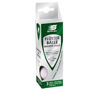 Sunflex Balón de tenis de mesa de 40 + | Bola de goma de espuma con super rebote, muy resistente al viento, para jugar al ping pong silencioso, pelota de ping pong lenta