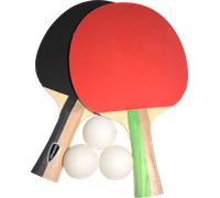 Sunflex sport fun set tischtennis set mit 2 einsteigerschlägern und 3 bällen