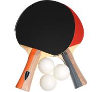 Sunflex sport pong set tischtennis set mit 2 trainingsschlägern und 3 bällen