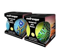 Sunflex X WABOBA Extreme Juego de 2 bolas de lanzamiento, diversión acuática con bola de waboba azul y verde (6 cm de diámetro) para la máxima diversión en el agua, juguetes para exteriores para niños