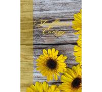 Sunflower Energy: Journal Planner Notebook Diary for her for him for them for family for friend for work for home for gift