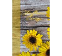 Sunflower Energy: Journal Planner Notebook Diary for her for him for them for family for friend for work for home for gift