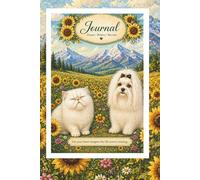 Sunflower Field Journal: A Cat & Dog Companion Notebook for Gentle Days and Quiet Thoughts