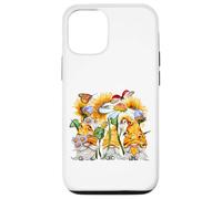 Sunflower GNOME For Beekeeper Daisy Flower and Honey Bee Carcasa para iPhone 12/12 Pro