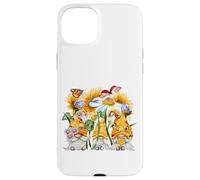 Sunflower GNOME For Beekeeper Daisy Flower and Honey Bee Carcasa para iPhone 15 Plus