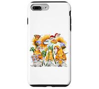 Sunflower GNOME For Beekeeper Daisy Flower and Honey Bee Carcasa para iPhone 7 Plus/8 Plus