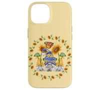 Sunflower GNOME For Women Shows Heart and Love For Summer Carcasa para iPhone 14
