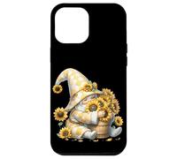 Sunflower GNOME Graphic For Women Flower Lover and Summer Carcasa para iPhone 12 Pro MAX
