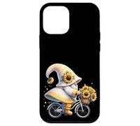 Sunflower GNOME On Vintage Bike For Retired Mom and Dad Life Carcasa para iPhone 12 Mini