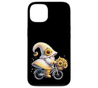 Sunflower GNOME On Vintage Bike For Retired Mom and Dad Life Carcasa para iPhone 13
