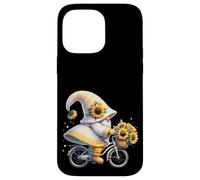 Sunflower GNOME On Vintage Bike For Retired Mom and Dad Life Carcasa para iPhone 14 Pro MAX