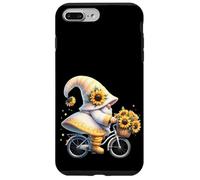 Sunflower GNOME On Vintage Bike For Retired Mom and Dad Life Carcasa para iPhone 7 Plus/8 Plus