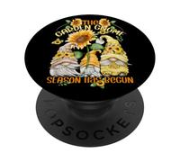 Sunflower Gnomes For Gardener & Florist - Funny Garden GNOME PopSockets PopGrip Adhesivo