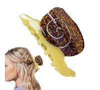 Sunflower Hair Claw Clips, Strong Hold Barrette, Stylish Alligator Hair Clip, Sturdy Acetate Accessory for Women and Girls, Perfect for Everyday and Casual Hairstyles