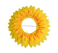 Sunflower Headpiece, Party Hat Props, 16.54inches, Photo Headgear, Decorative Floral Lounger, Fun Costume Accessories, Unique Festival Headwear for Themed Events, Outdoor Gathering