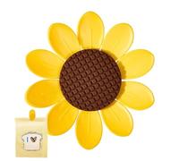 Sunflower Household Refrigerator Magnet & Food Sealing Clip - 2-in-1 Snack Preservation Tool | Airtight Bag Clip For Food Stořage, Vibrant Floral Kitchen Accessories