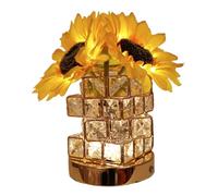 Sunflower Lamp, Nightstand Light, 8,66 x 4,72 pulgadas Soft Glow Touch Sensor, Recargable Cute Flower Decor Night, Table Lamp for Bedside Desk Nursery, Bedroom, Room Dorm