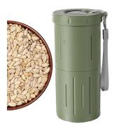 Sunflower Organizer, 8x8x20cm a prueba de fugas ligero Snack Organizer, Portable Sunflower Shells Storage For Outdoor - For Sports Game Traveling Fishing Escalada Coche Camping Picnic