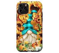 Sunflower Pattern Autumn GNOME For Women Pumpkin Fall Yall Carcasa para iPhone 11 Pro