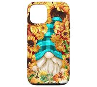 Sunflower Pattern Autumn GNOME For Women Pumpkin Fall Yall Carcasa para iPhone 12/12 Pro