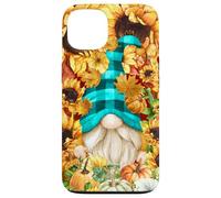 Sunflower Pattern Autumn GNOME For Women Pumpkin Fall Yall Carcasa para iPhone 13