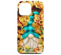 Sunflower Pattern Autumn GNOME For Women Pumpkin Fall Yall Carcasa para iPhone 13 Pro MAX
