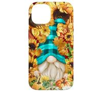 Sunflower Pattern Autumn GNOME For Women Pumpkin Fall Yall Carcasa para iPhone 14