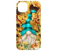 Sunflower Pattern Autumn GNOME For Women Pumpkin Fall Yall Carcasa para iPhone 14 Plus