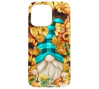 Sunflower Pattern Autumn GNOME For Women Pumpkin Fall Yall Carcasa para iPhone 15 Pro MAX