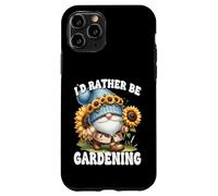 Sunflower Retirement GNOME For Mom ID Rather Be Gardening Carcasa para iPhone 11 Pro