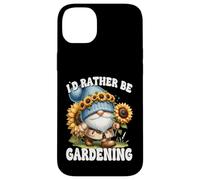 Sunflower Retirement GNOME For Mom ID Rather Be Gardening Carcasa para iPhone 14 Plus