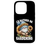 Sunflower Retirement GNOME For Mom ID Rather Be Gardening Carcasa para iPhone 14 Pro