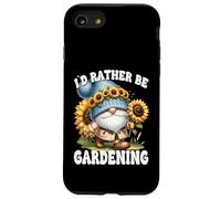 Sunflower Retirement GNOME For Mom ID Rather Be Gardening Carcasa para iPhone SE (2020) / 7/8