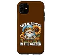 Sunflower Retirement Saying Dad Life Is Better In The Garden Carcasa para iPhone 11