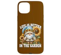 Sunflower Retirement Saying Dad Life Is Better In The Garden Carcasa para iPhone 15 Plus