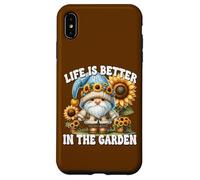 Sunflower Retirement Saying Dad Life Is Better In The Garden Carcasa para iPhone XS Max