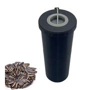 Sunflower Spittoon 500ml Portable Seed Shell Container with Lid, Detachable Snack Organizer, Nut Holder, Travel Car Accessory, Outdoor Eating Tool, Stadium Camping Fruit Shell Storage, Durable Spittoo