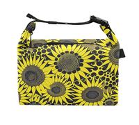 Sunflower Yayoi Kusama Continuous Girls - Lonchera aislada a prueba de fugas para mujer, para parque de atracciones