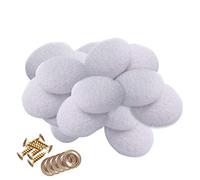 sunflowerany 50 Pcs Remache para Reparación Y Fijo Techo Coche, Techo Reparación Botón Paño Fijación Tornillo Tapa Reparación Techo Hebilla para Todos Los Coches