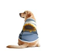 Sunflowers at Dawn - Chaleco para perro, transpirable, refrescante, para perros grandes, protección solar, uso cómodo para Golden Retriever, Husky, Alaska, actividades al aire libre, XL