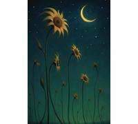 Sunflowers in the Moonlight