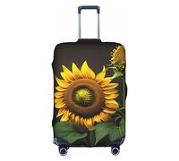Sunflowers in The Weeds - Maleta de viaje elástica unisex personalizada (18-21 pulgadas), White, L