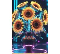 Sunflowers of Tomorrow: Van Gogh's Sunflowers Notebook. A Futuristic Notebook for Creative Visionaries and Timeless Dreamers