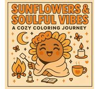 Sunflowers & Soulful Vibes: A Cozy Coloring Journey