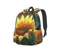 Sunflowers Under The Sun - Mochila ligera para viajes, senderismo, viajes diarios, negocios, mochila rosa para laptop para hombres y mujeres