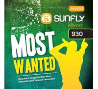 Sunfly Karaoke - Sunfly Karaoke Most Wanted Volume 930 (CD+G)