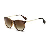 SUNGAIT Gafas de sol redondas vintage para mujer, estilo retro clásico, polarizadas SGT567HPSC-Case-ES